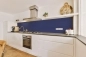 Preview: Küchenrückwand Einfarbig Nacht Blau