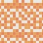 Preview: Küchenrückwand Mosaikfliese Orange