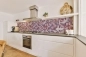 Preview: Küchenrückwand Rot Lila Mosaik