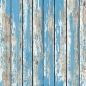 Preview: Küchenrückwand Vintage Holzbalken Blau