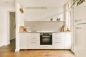 Preview: Küchenrückwand Einfarbig Antikes Weiß