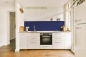 Preview: Küchenrückwand Einfarbig Nacht Blau