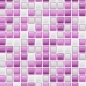 Preview: Küchenrückwand Acrylglas Mosaiksteine Lila