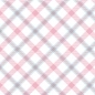 Preview: Küchenrückwand Aluverbund Tartan Pink