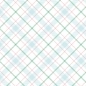 Preview: Küchenrückwand Aluverbund Shabby Tartan Mint Grün