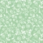 Preview: Küchenrückwand Blumenranken Mintgrün
