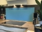 Preview: Spritzschutz Küche Einfarbig Kalt Blau