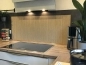 Preview: Spritzschutz Küche Hartschaumplatte Tannenholz