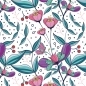 Preview: Spritzschutz Küche Acrylglas Pflanze Blumen