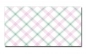 Preview: Spritzschutz Küche Acrylglas Shabby Tartan Mint Pink