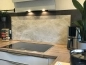Preview: Spritzschutz Küche Hartschaumplatte Marmorplatten Optik