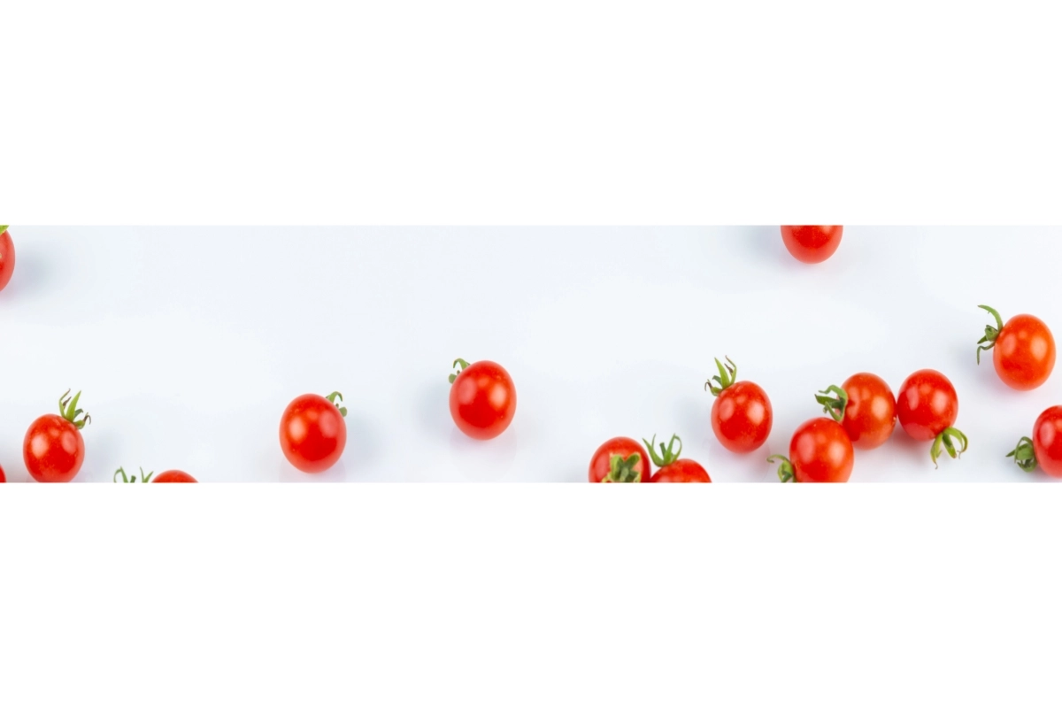 Küchenrückwand Aluverbund Cherrytomaten