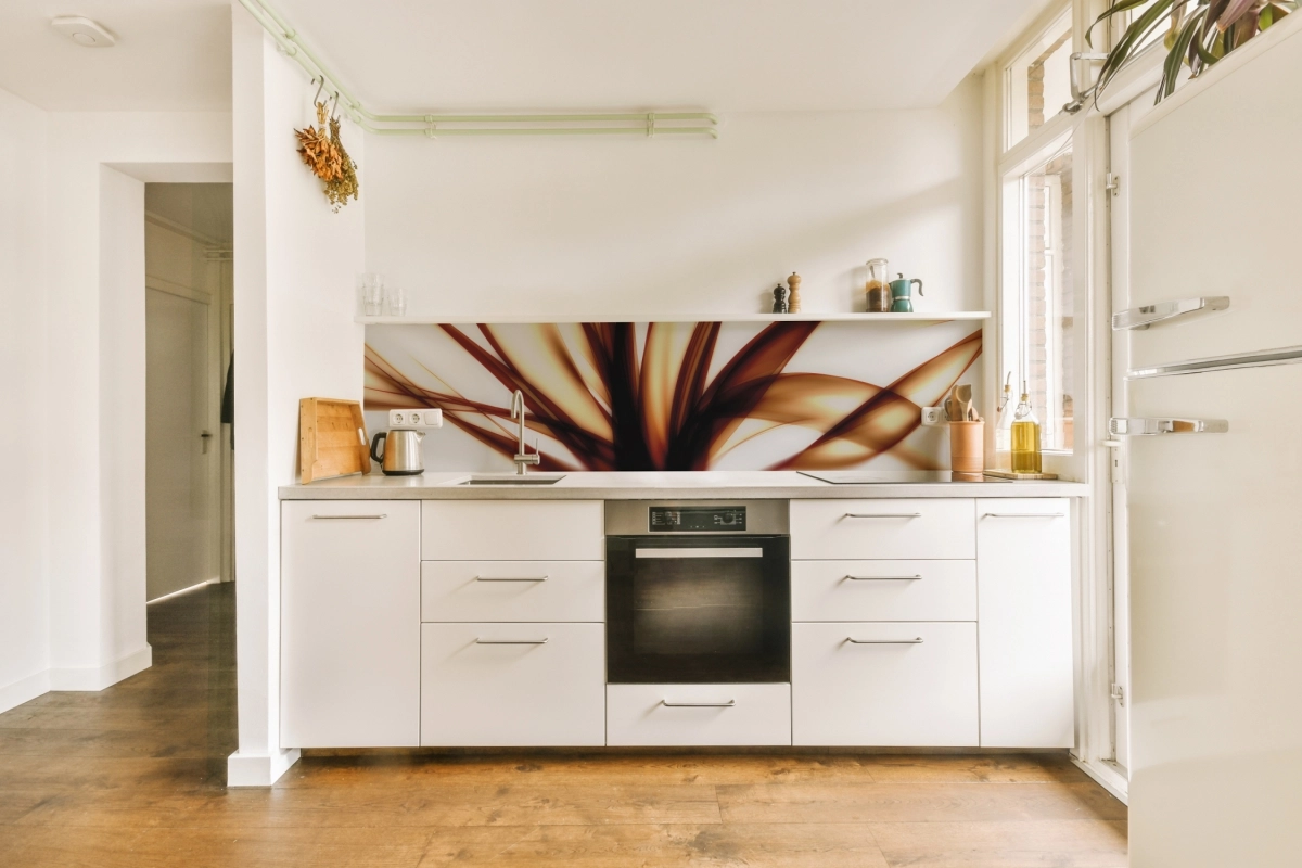 Küchenrückwand Kunst abstrakt