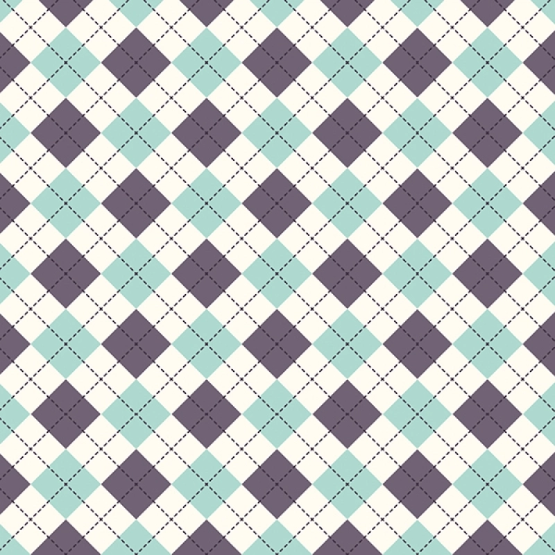 Küchenrückwand Aluverbund Tartan Muster