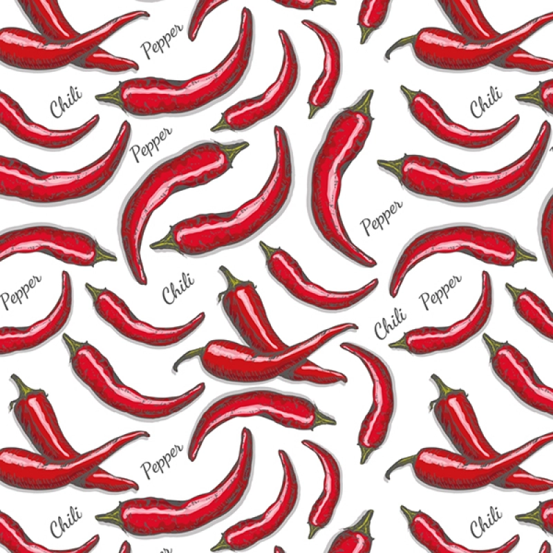 Küchenrückwand Chili Pepper