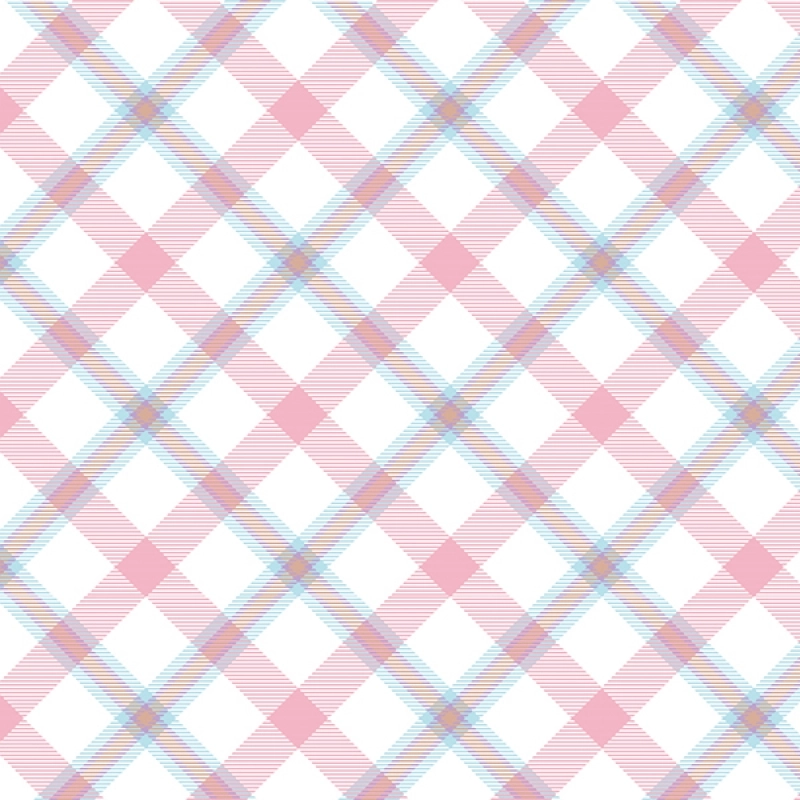 Küchenrückwand Tartan Pink