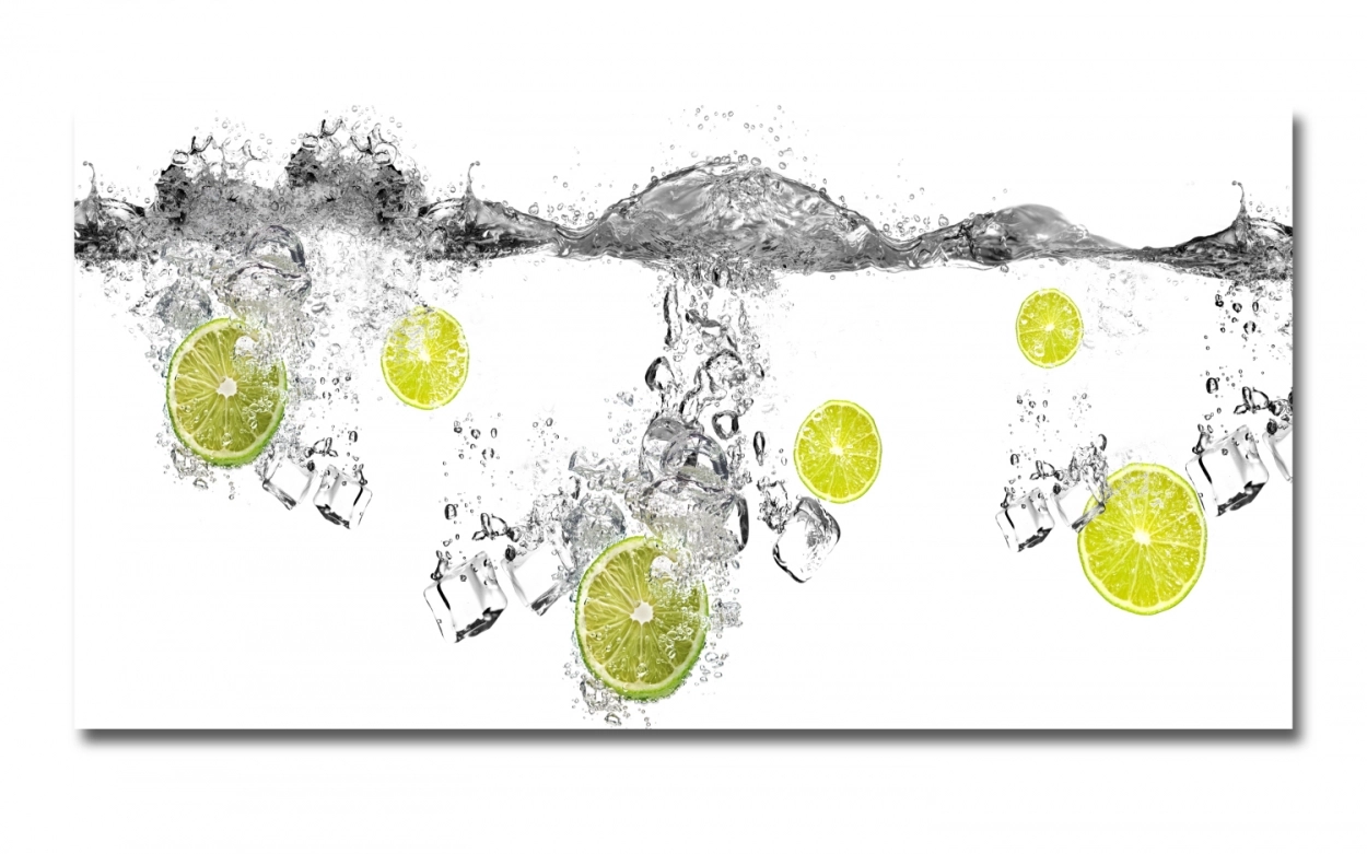 Spritzschutz Küche Lime Splash