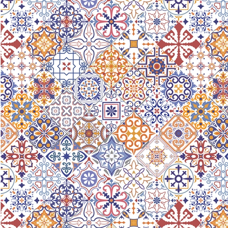 Spritzschutz Küche Mosaik Patchwork