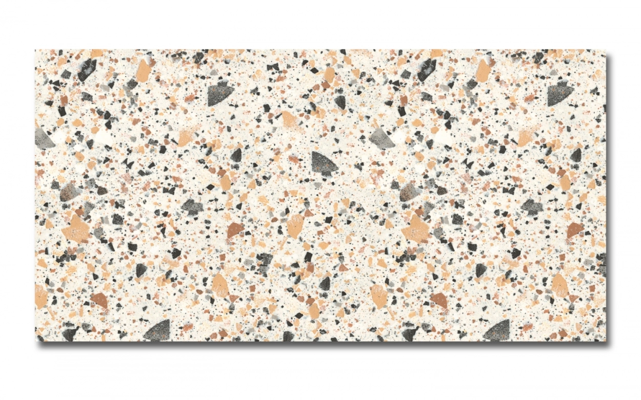 Spritzschutz Küche Hartschaumplatte Terrazzo Steinoptik