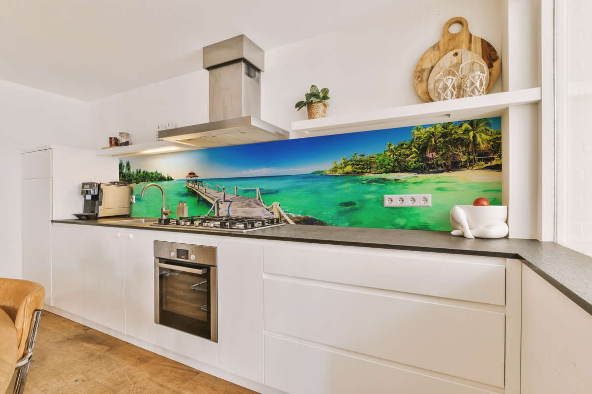 Küchenrückwand Acrylglas Strand Meer
