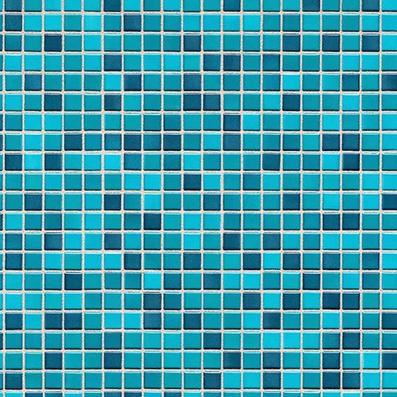 Küchenrückwand Keramik Mosaik Blau