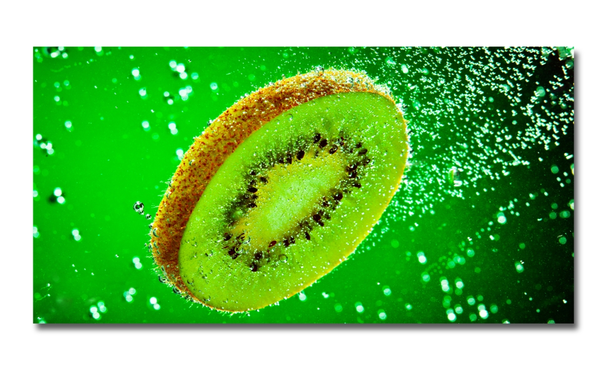 Spritzschutz Küche Acrylglas Kiwi Splash