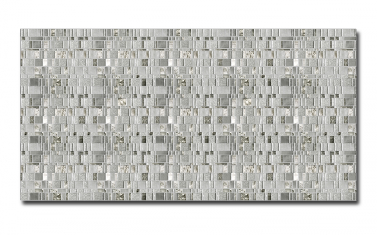 Spritzschutz Küche Silver Modern Mosaik