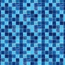 Küchenrückwand Blau Mix Mosaik