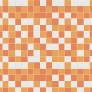 Küchenrückwand Aluverbund Mosaikfliese Orange