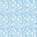 Küchenrückwand Blumen Blau