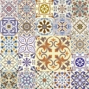 Küchenrückwand Hartschaumplatte Marokko Patchwork