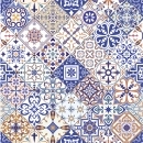 Spritzschutz Küche Azulejo Patchwork