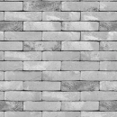 Küchenrückwand Ziegelsteinmauer Grau